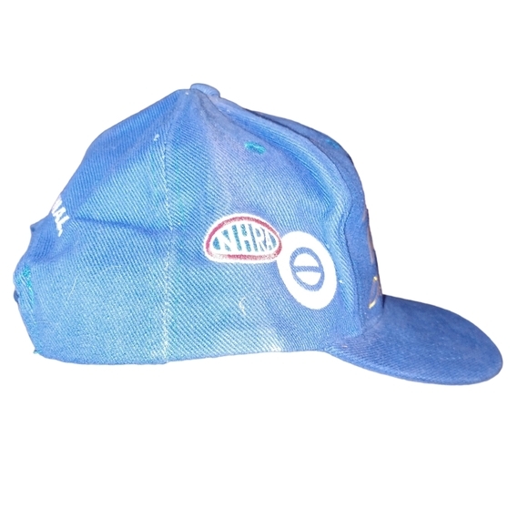 Federal Mogul Drag Racing Series Baseball Hat Snapback NHRA Blue Motorsports Cap - Picture 4 of 5